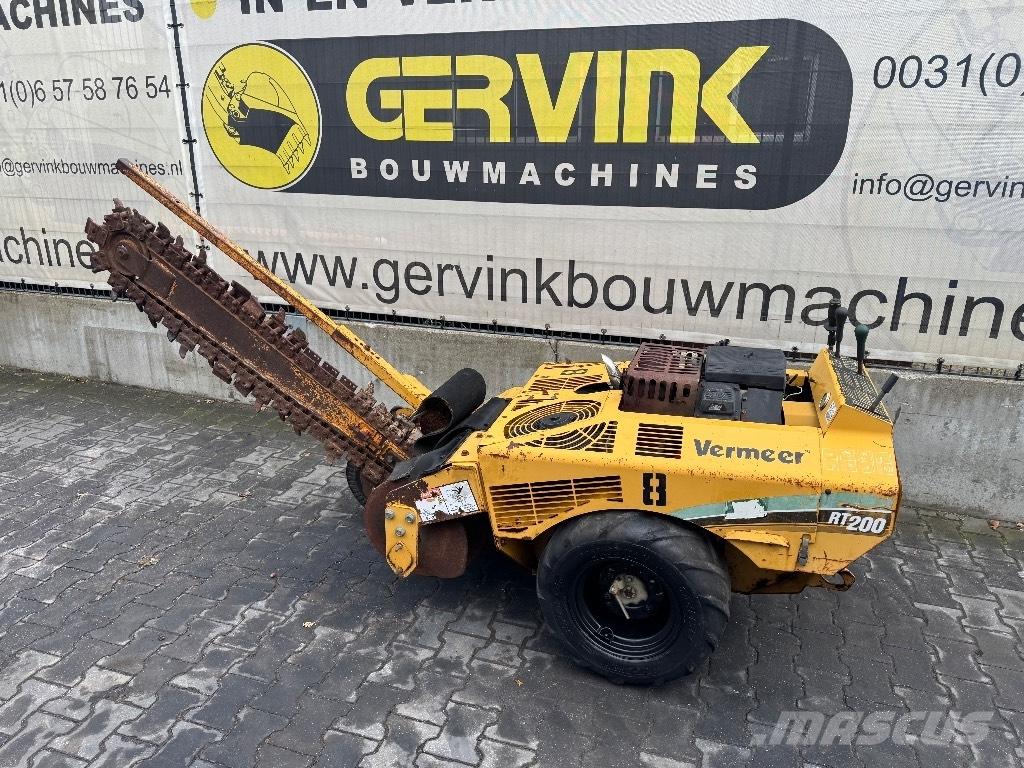 Vermeer RT200 Rovokopači freze za kanale Trenčeri