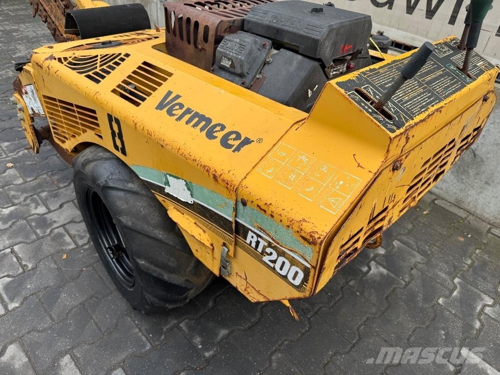 Vermeer RT200 Rovokopači freze za kanale Trenčeri