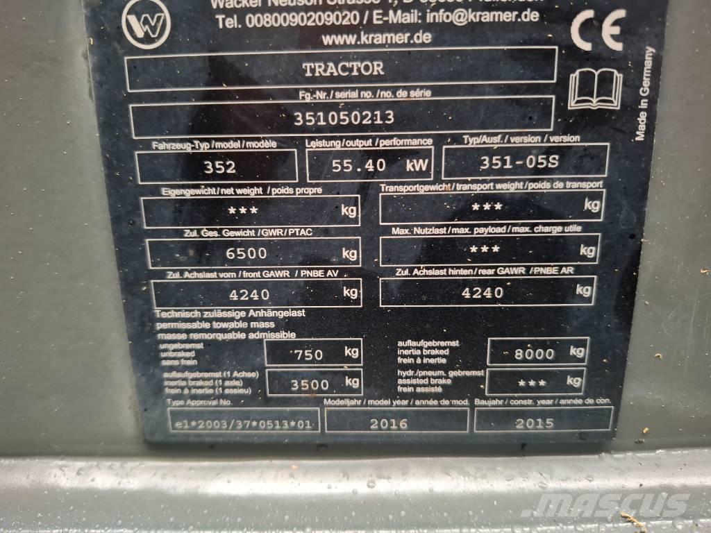 Kramer 8085 Utovarivači na točkove