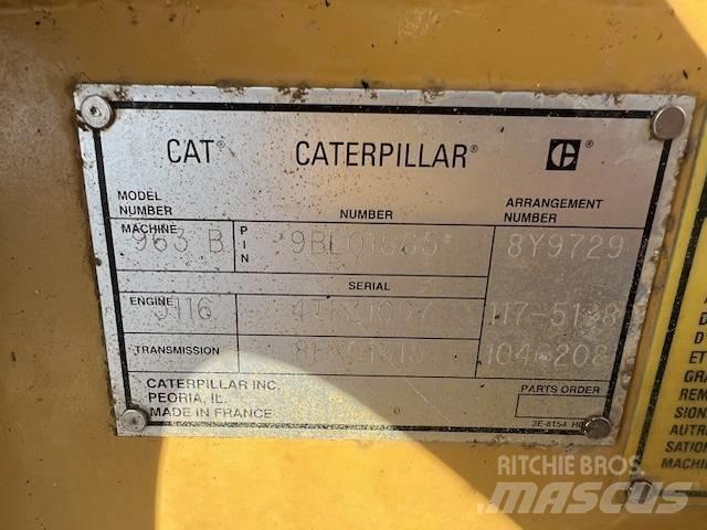 CAT 963 B Utovarivaču guseničara