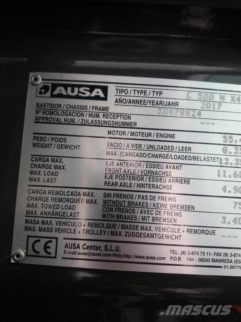 Ausa C500 HX4 Vanterenski viljuškar