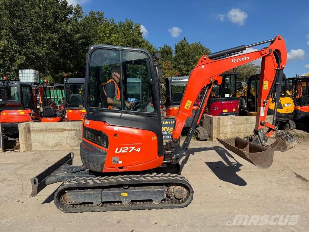 Kubota U 27-4 Mini bageri < 7t