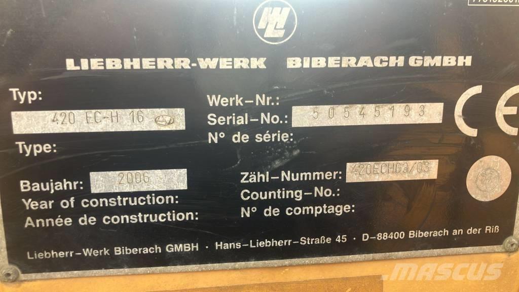 Liebherr 420 EC-H16 Kranovi tornjevi