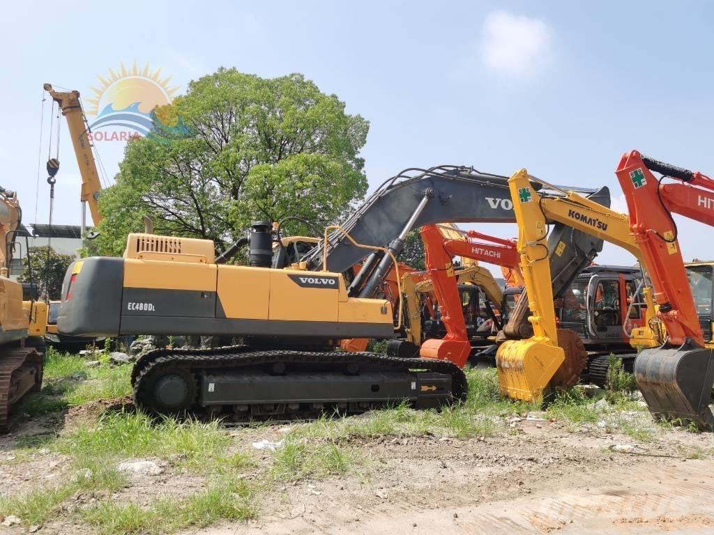 Volvo EC 480 D L Bageri guseničari