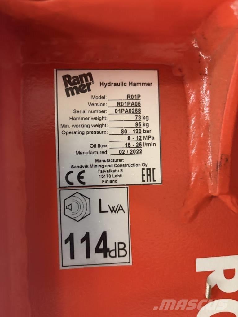 Rammer R01P Čekići