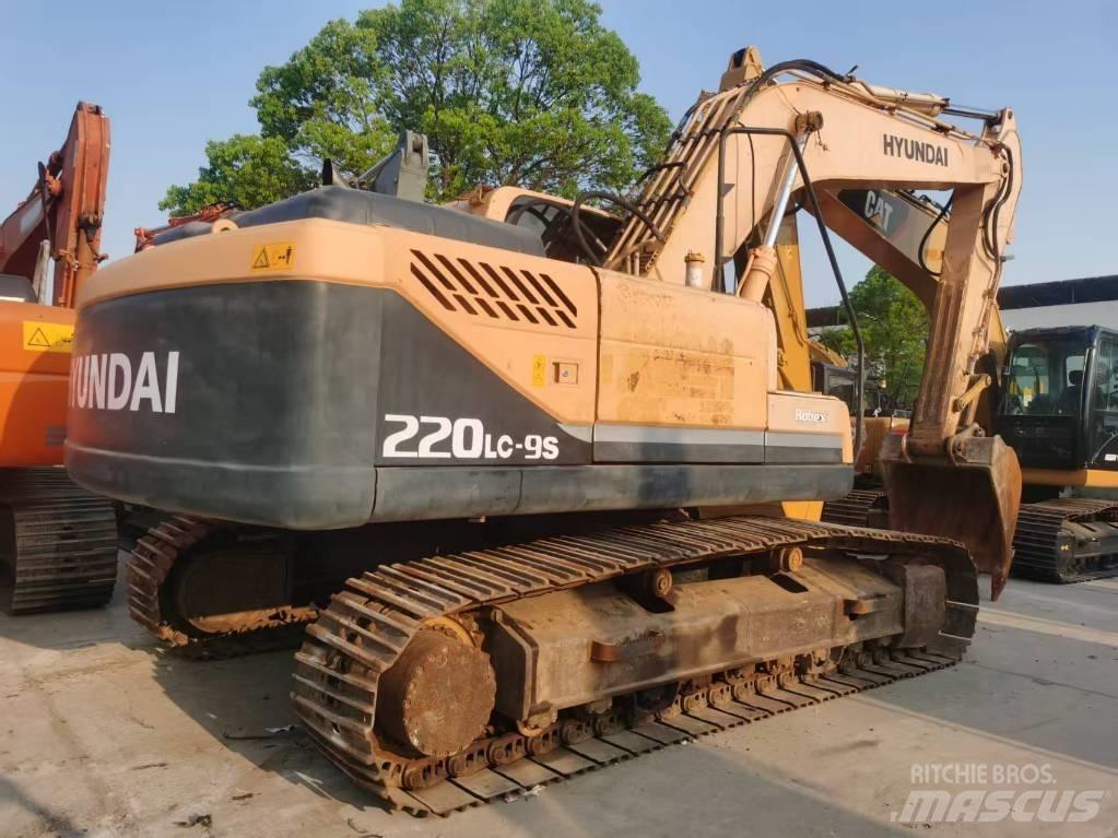 Hyundai 220lc-9s Bageri guseničari
