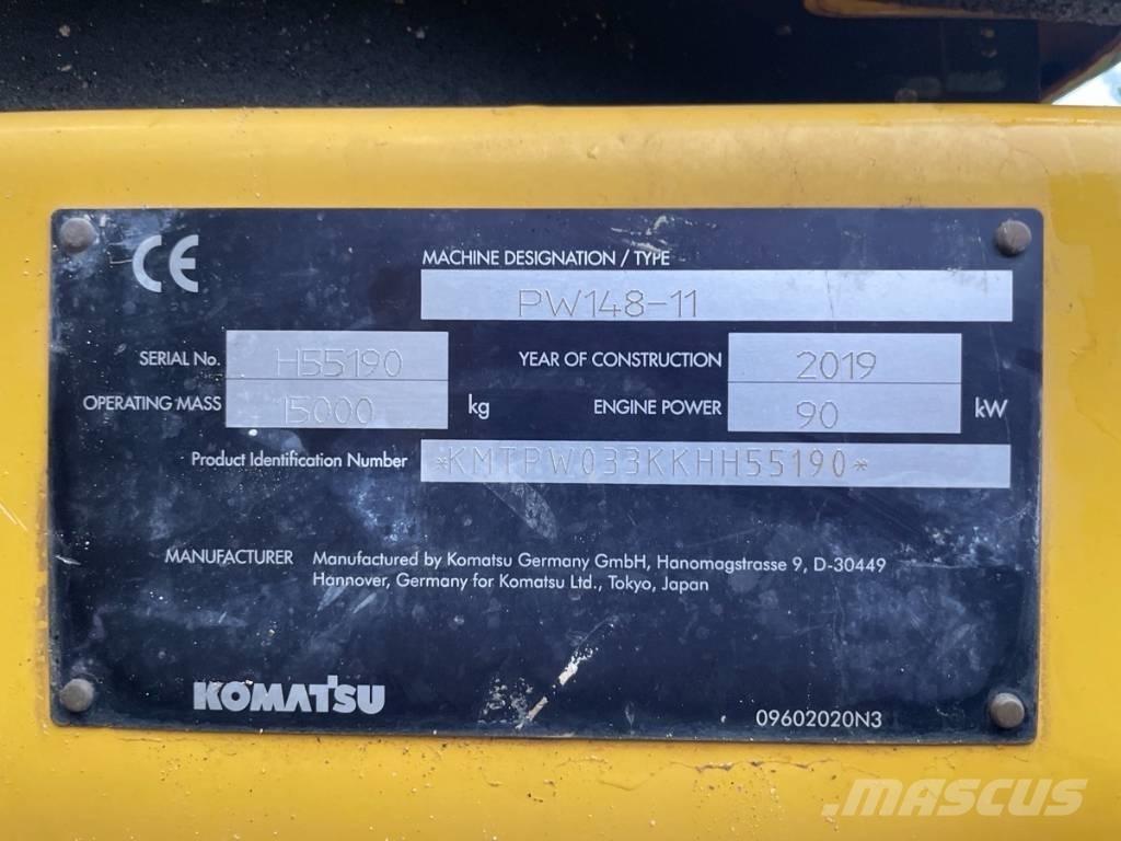 Komatsu PW 148-11 Bageri točkaši