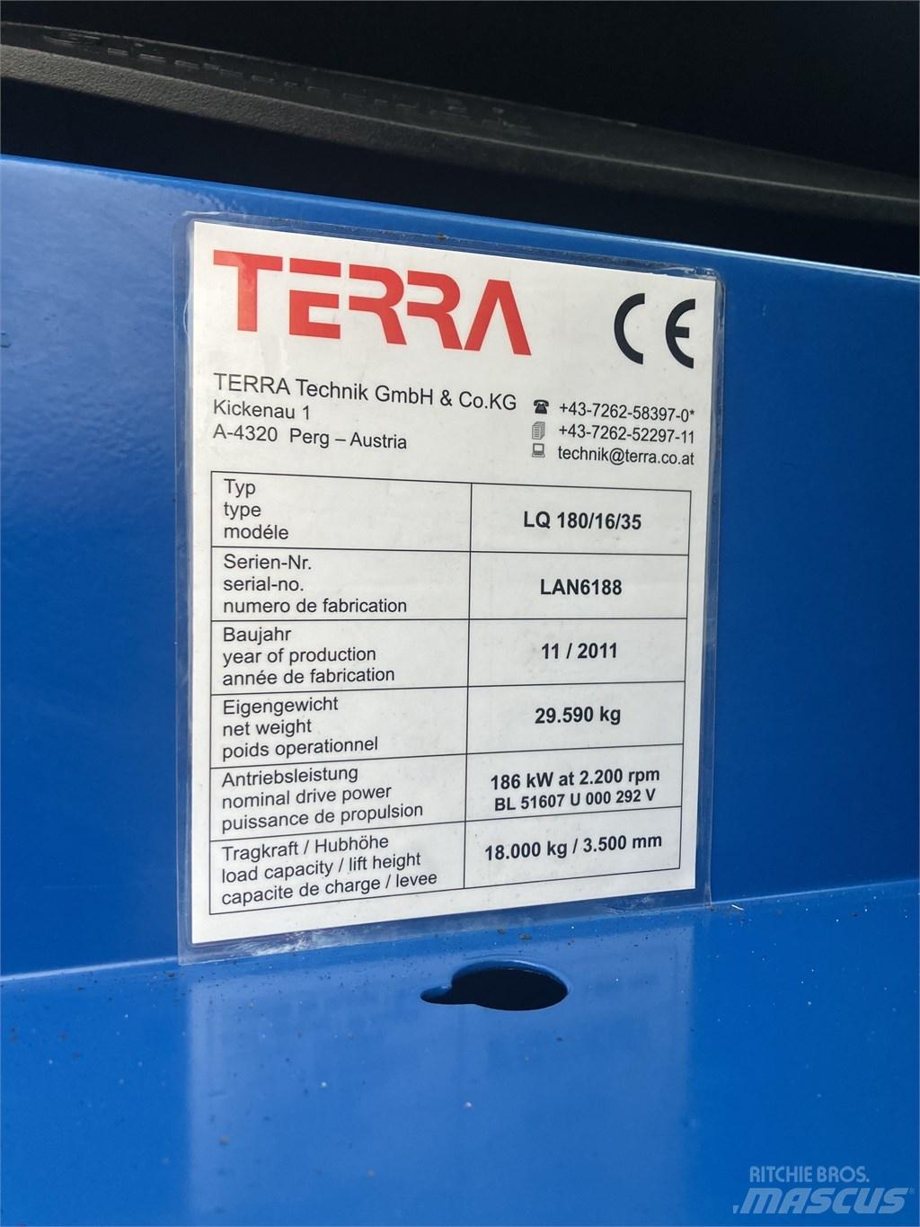 Terra LQ180/16/35 Bočni viljuškari