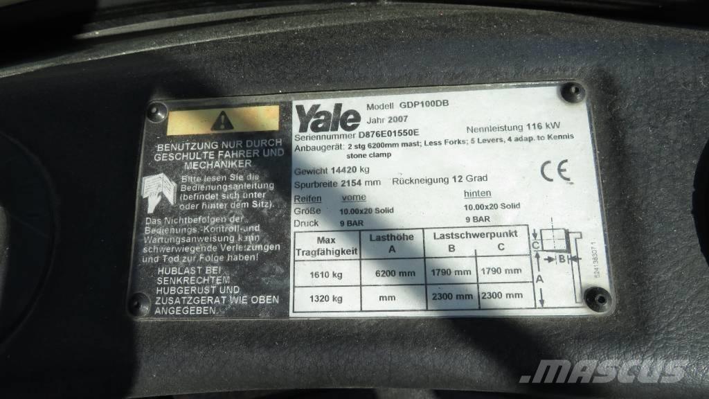 Yale GDP 100 DB Dizelski viljuškari