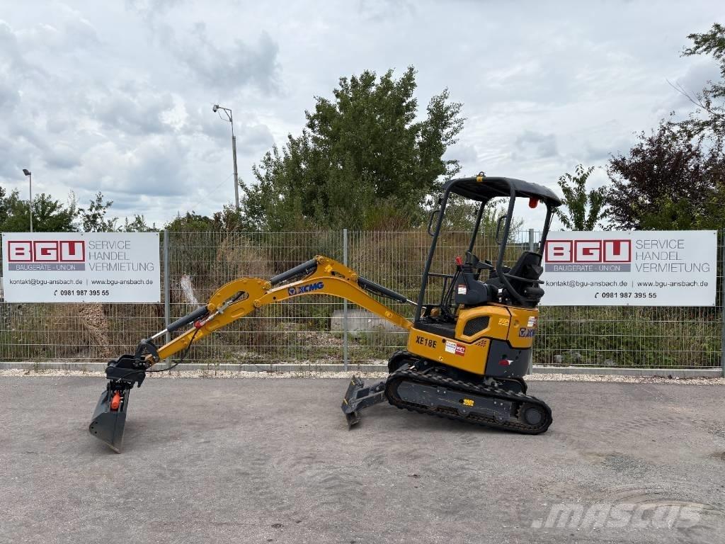 XCMG XE 18 E Mini bageri < 7t