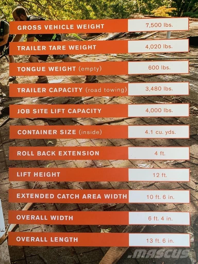  Equipter RB4000 Kiperi prikolice