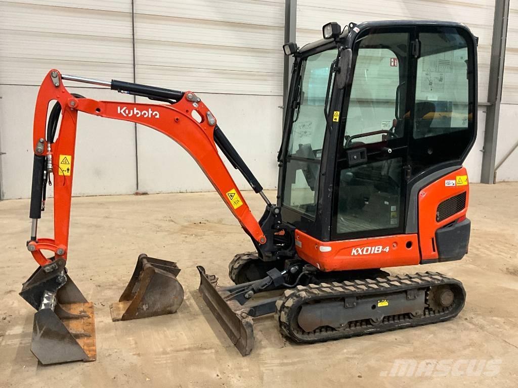 Kubota KX 018-4 Mini bageri < 7t