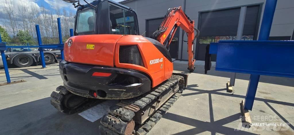 Kubota KX 080-4 CX Midi bageri 7t – 12t