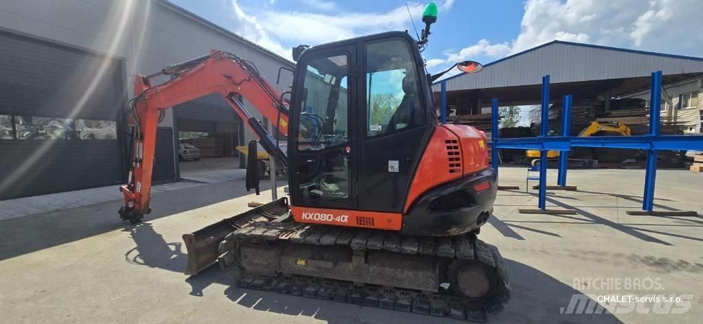 Kubota KX 080-4 CX Midi bageri 7t – 12t