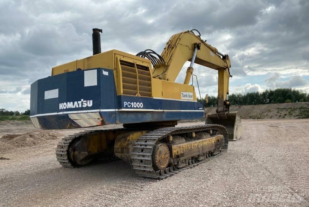 Komatsu PC 1000-1 Bageri guseničari