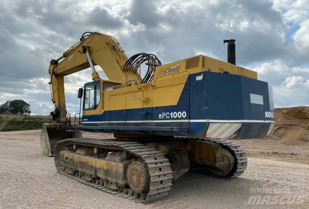 Komatsu PC 1000-1 Bageri guseničari