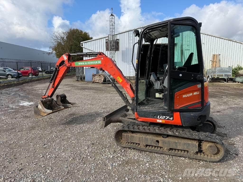 Kubota U 27-4 Mini bageri < 7t