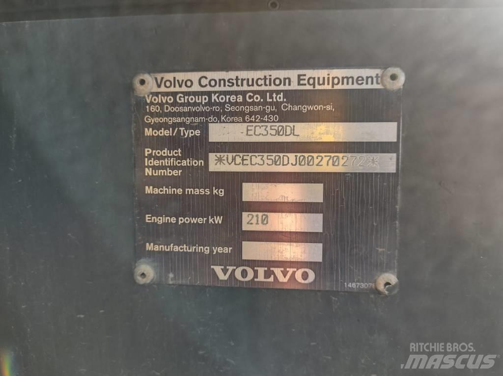 Volvo EC350DL Bageri guseničari