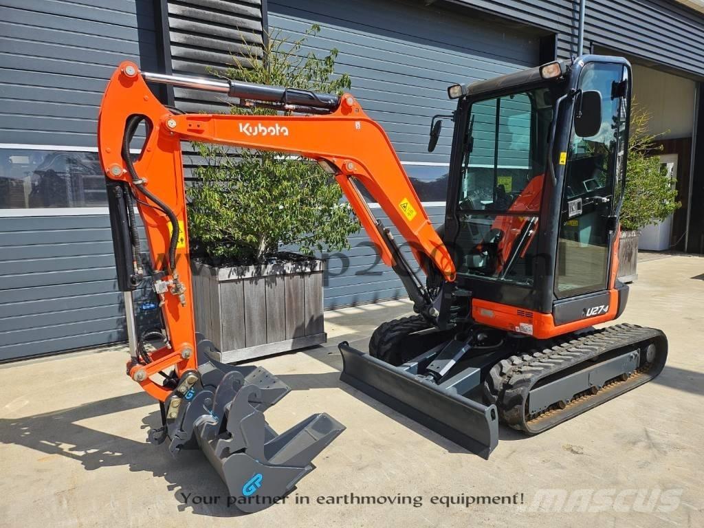 Kubota U 27-4 Mini bageri < 7t