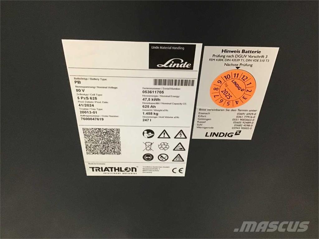 Linde E35L Električni viljuškari