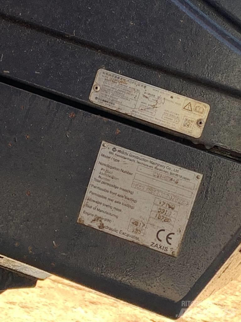 Hitachi ZX 140 W Bageri točkaši
