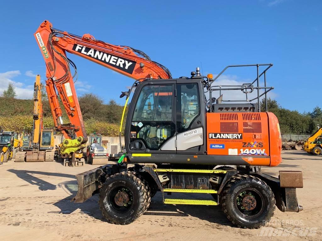 Hitachi ZX 140 W Bageri točkaši