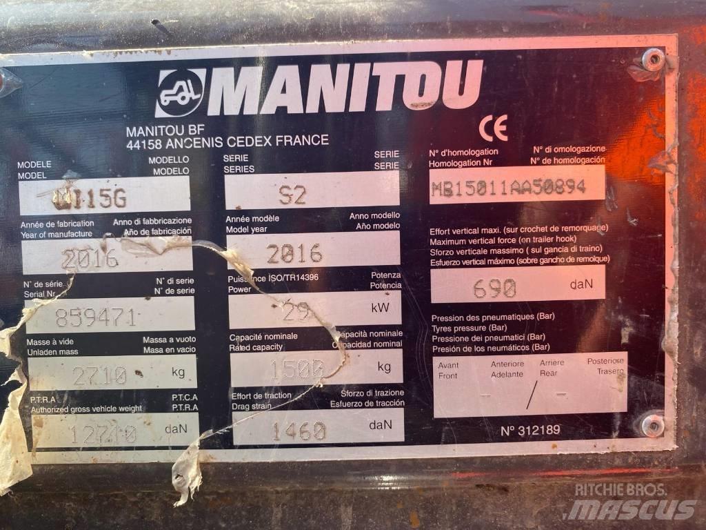Manitou MI 15 G Plinski viljuškari