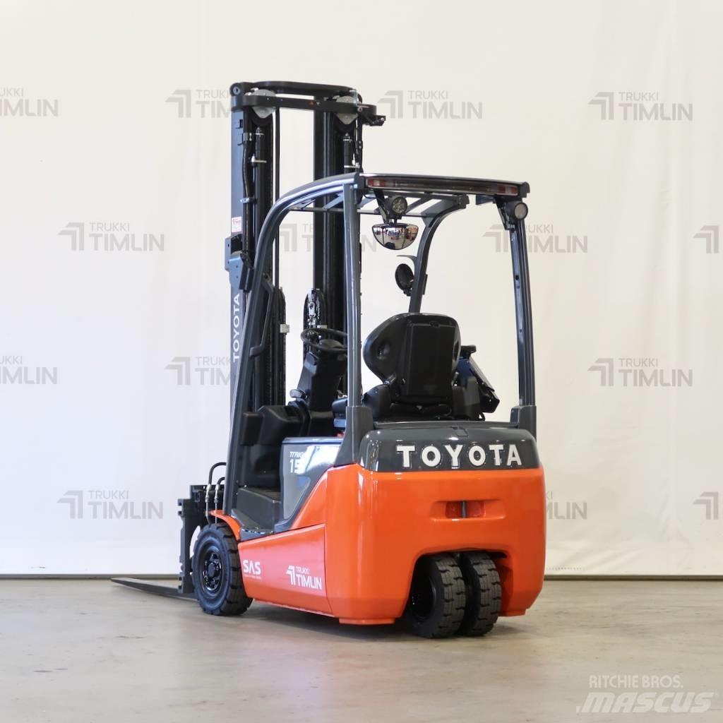 Toyota 8FBE15T Električni viljuškari