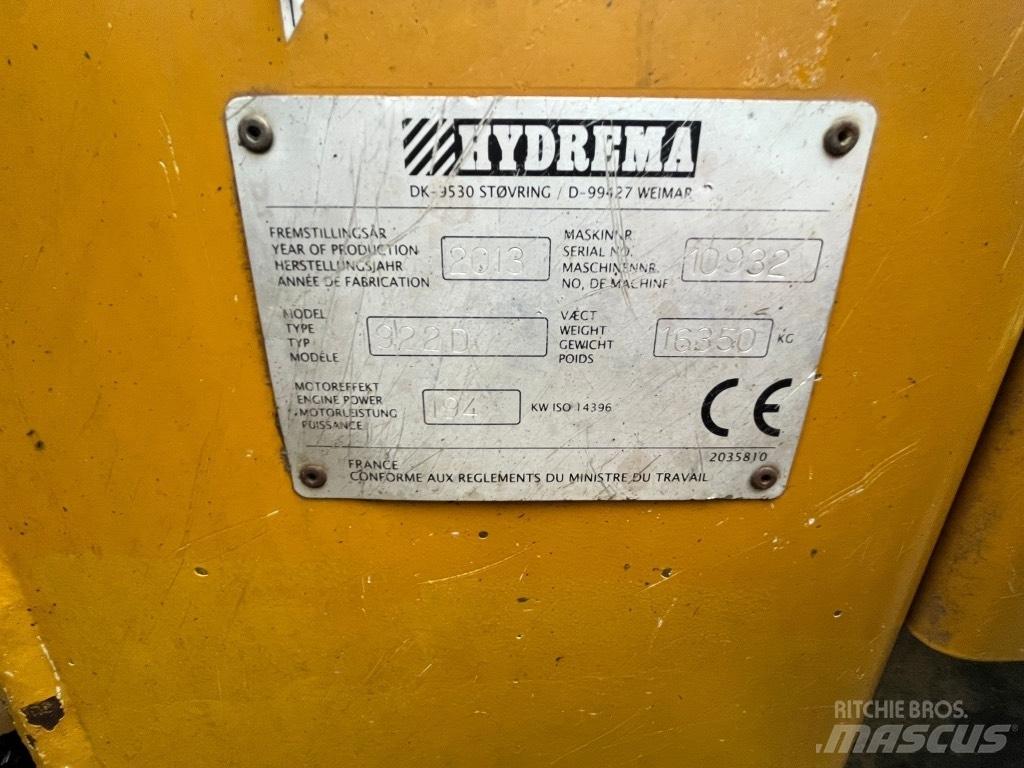 Hydrema 922 D Zglobni damperi
