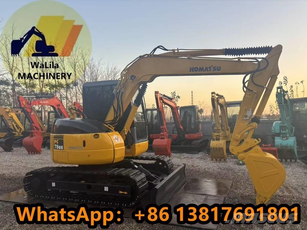Komatsu PC 78 US Mini bageri < 7t