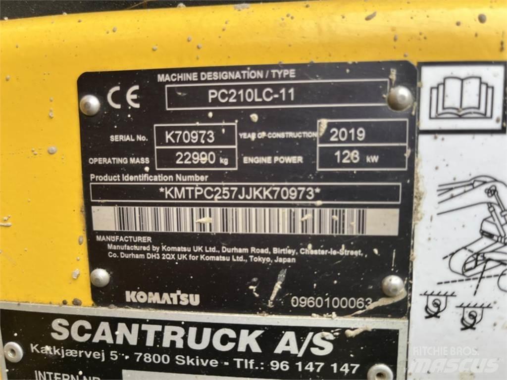Komatsu PC210LC-11 Bageri guseničari