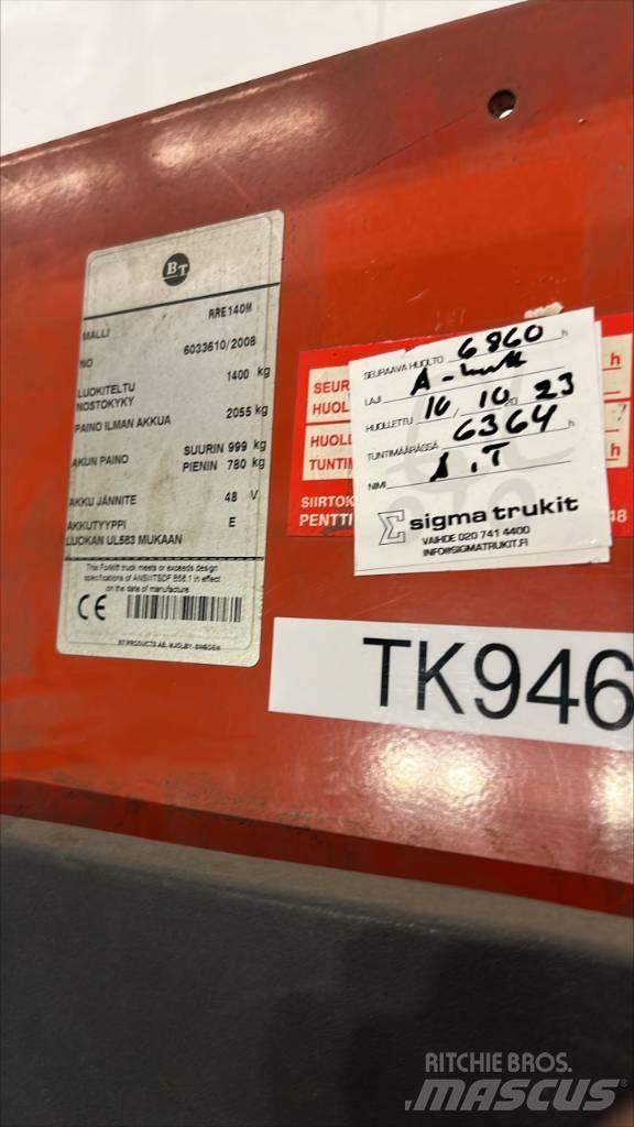BT RR E 140 M Viljuškari sa pomičnim stupom