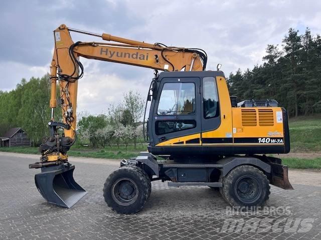 Hyundai Robex 140 W Bageri točkaši
