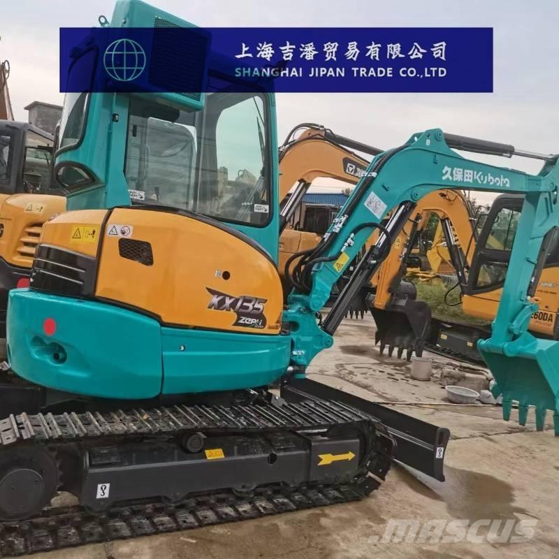 Kubota KX135 Bageri guseničari