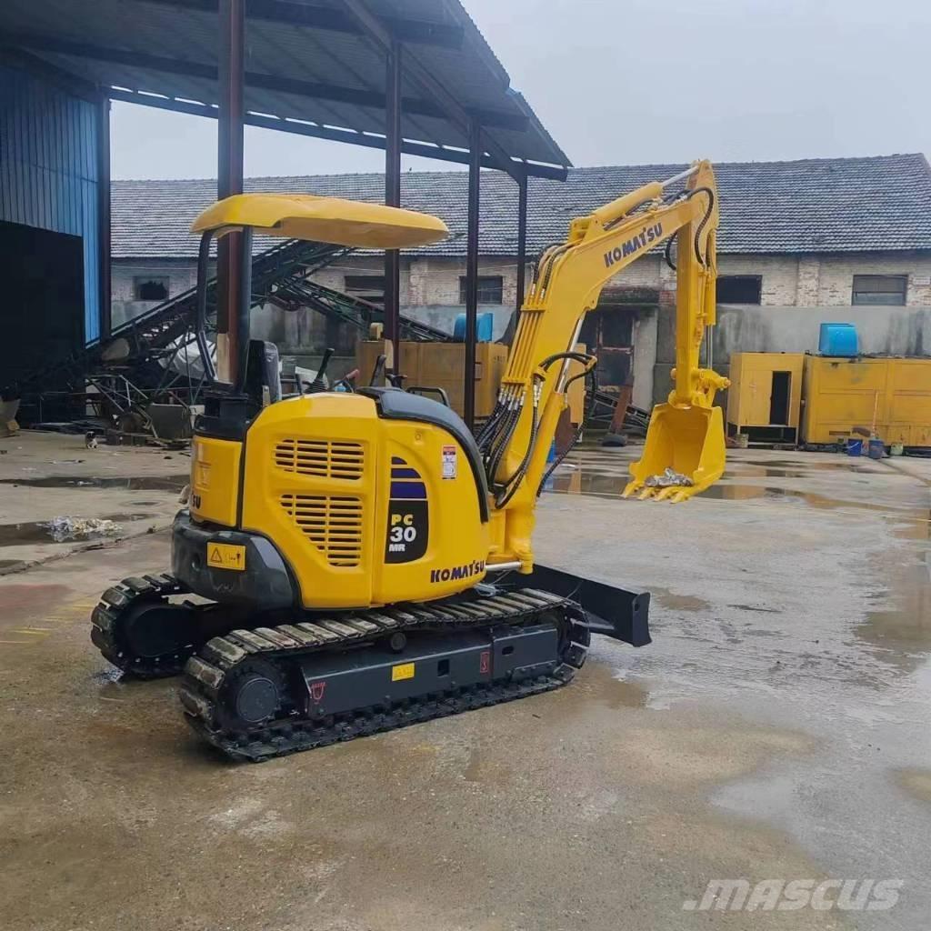 Komatsu PC 30 MR Mini bageri < 7t