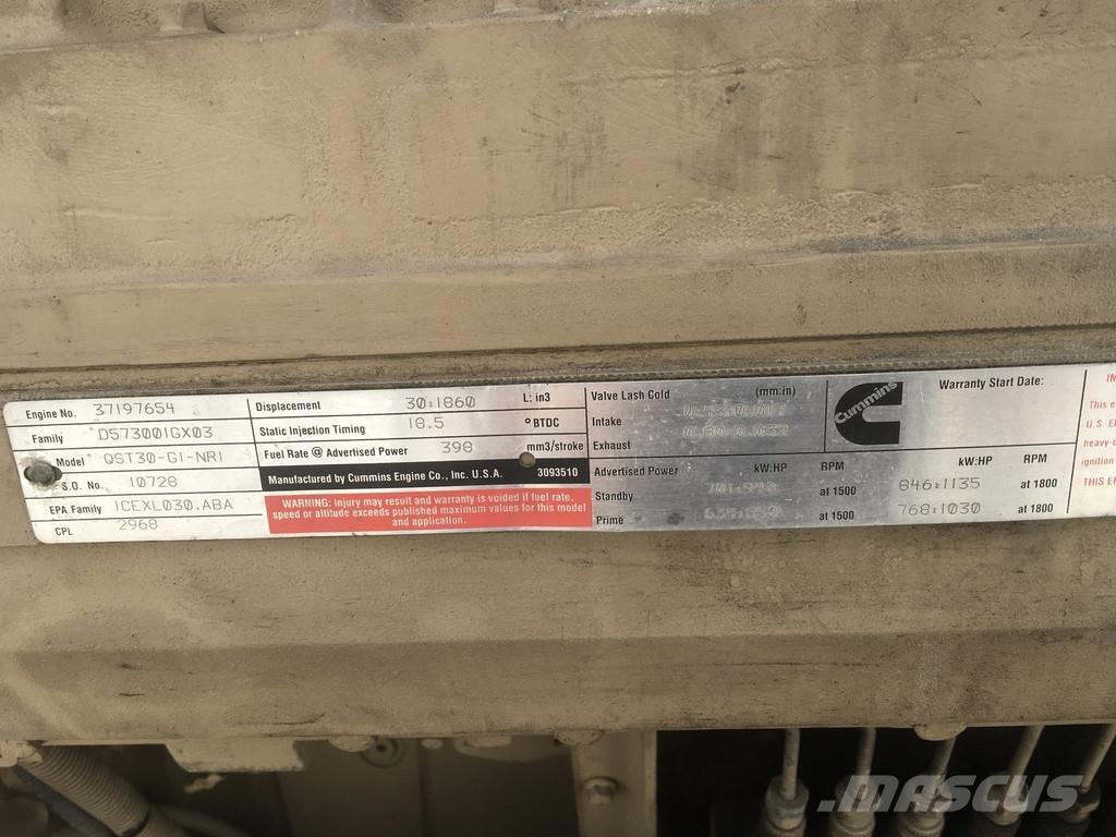 Cummins QST30 USED Ostalo za građevinarstvo