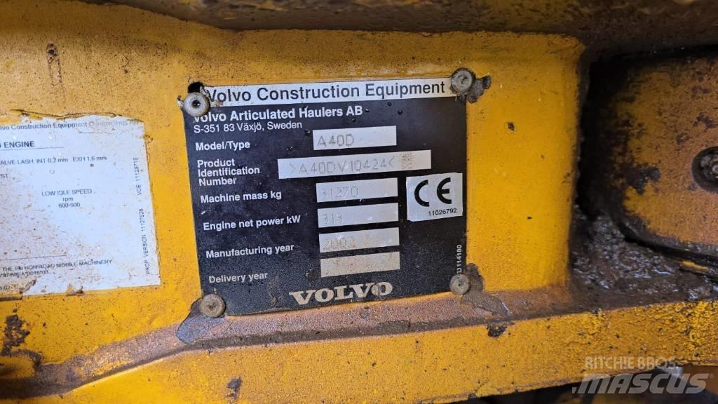 Volvo A 40 D Zglobni damperi
