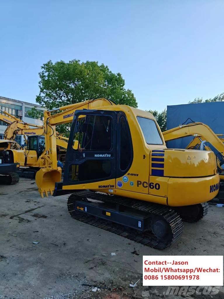 Komatsu PC 60 Mini bageri < 7t