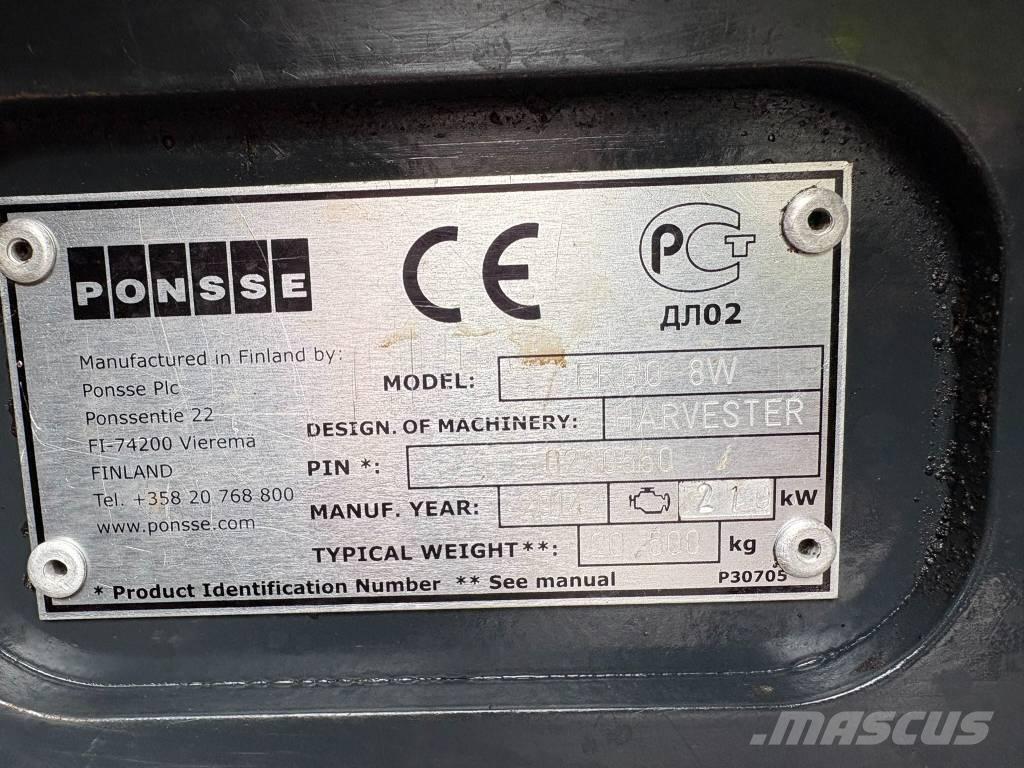 Ponsse Ergo 8W Harversteri
