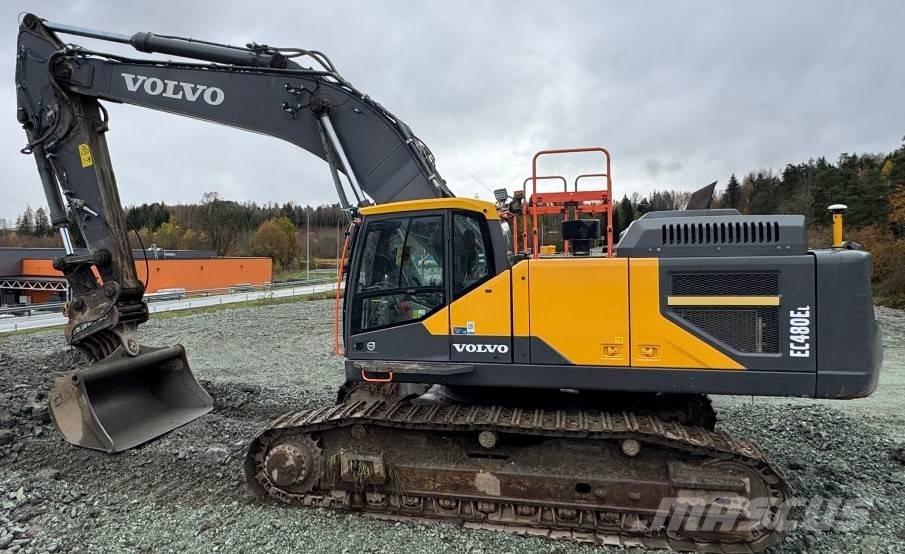 Volvo EC 480 EL Bageri guseničari