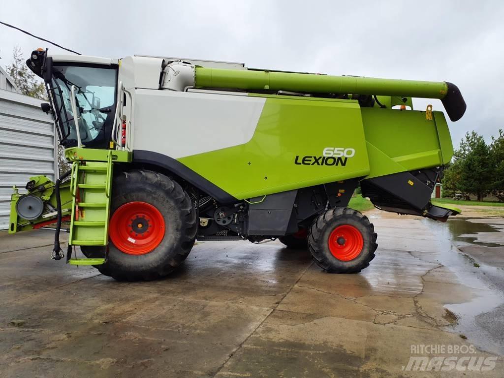 CLAAS Lexion 650 Kombajni