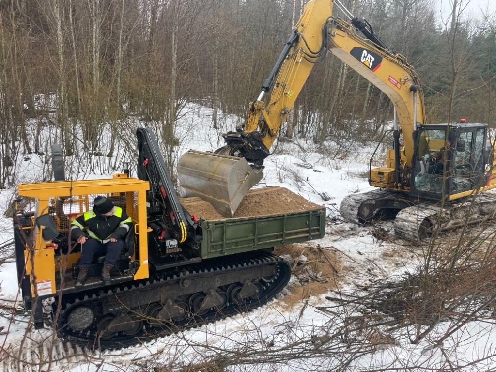 Morooka MST 800 Damperi na gusenice