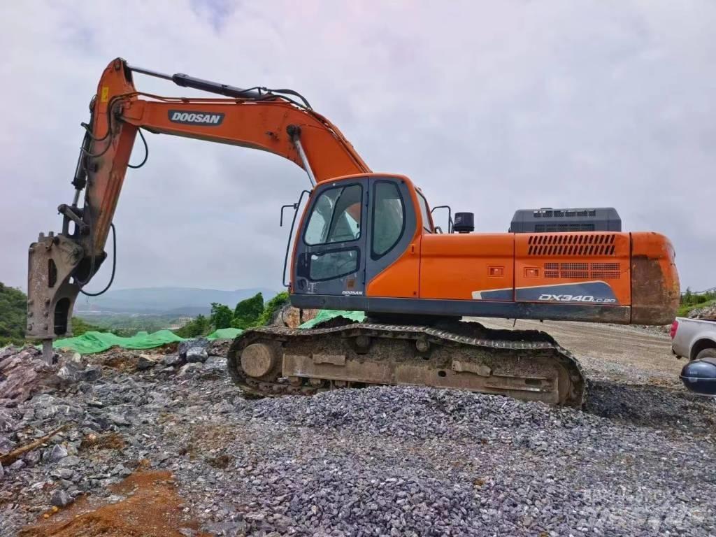 Doosan DX 340 Bageri guseničari