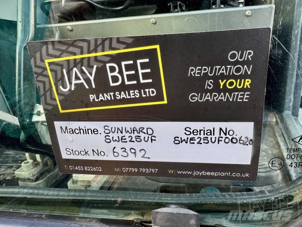 Sunward SWE 25 UF Mini bageri < 7t