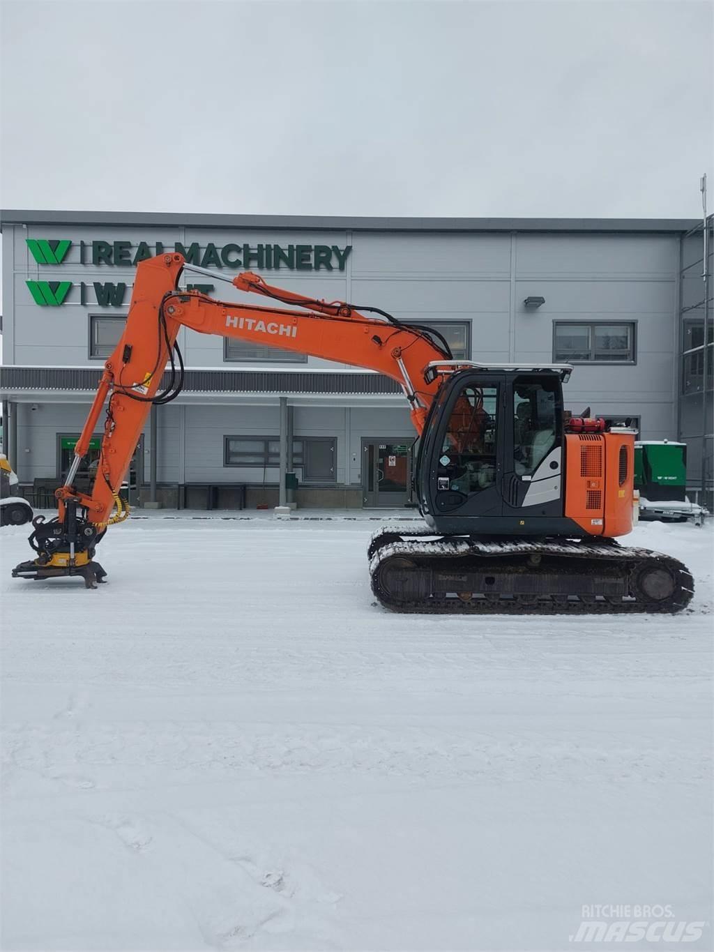 Hitachi ZX135US-5B Bageri guseničari