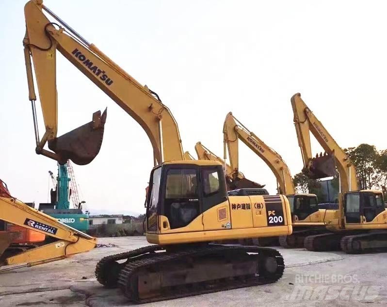 Komatsu pc200-7 Bageri guseničari