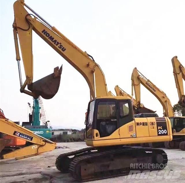 Komatsu pc200-7 Bageri guseničari