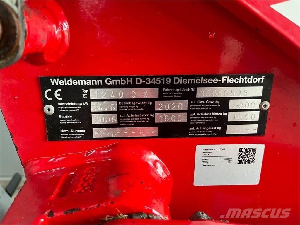 Weidemann 1240 CX Ostale poljoprivredne mašine