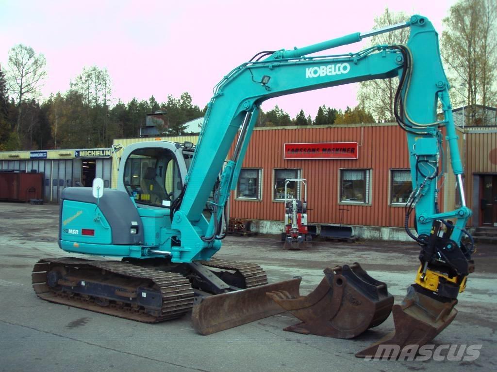 Kobelco SK 80 MSR-1E Midi bageri 7t – 12t