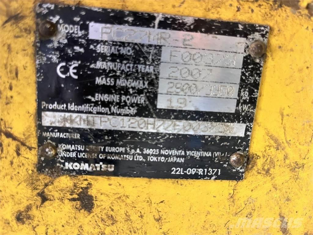 Komatsu PC27MR-2 Bageri točkaši